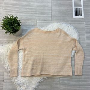 Madewell Peach High Neck Sweater